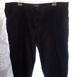 Cato Black Capris Size 18W